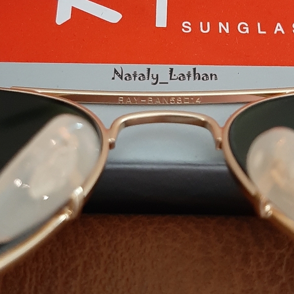 Ray-Ban (Store Display) Aviator Blue Mirror Lens RB3025 - Picture 8 of 11